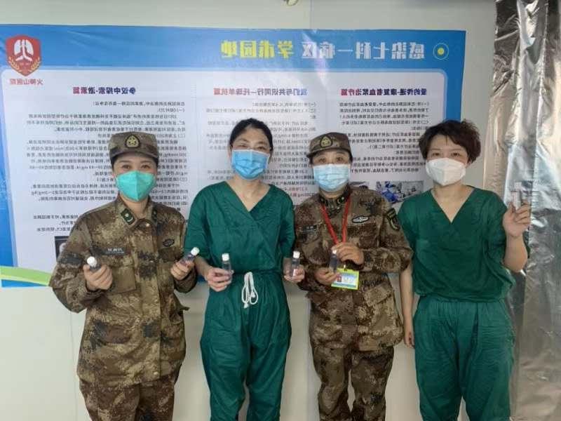 Huipuyuan donated products to the front line of the fight against the epidemic